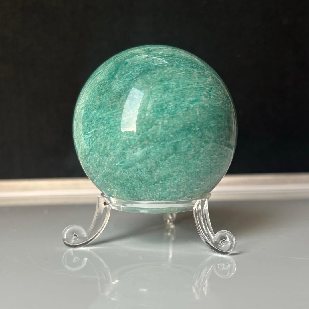 perry アマゾナイト　スフィア　61mm