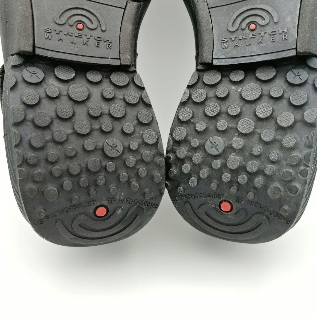 人気モデル【NOSAKA】ストレッチウォーカー アリエル ティーストラップ 黒