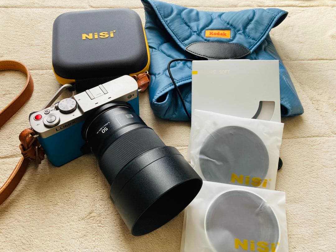 （ほぼ新品）LUMIX S9 50mmレンズNISIフィルター 等7点+αセット