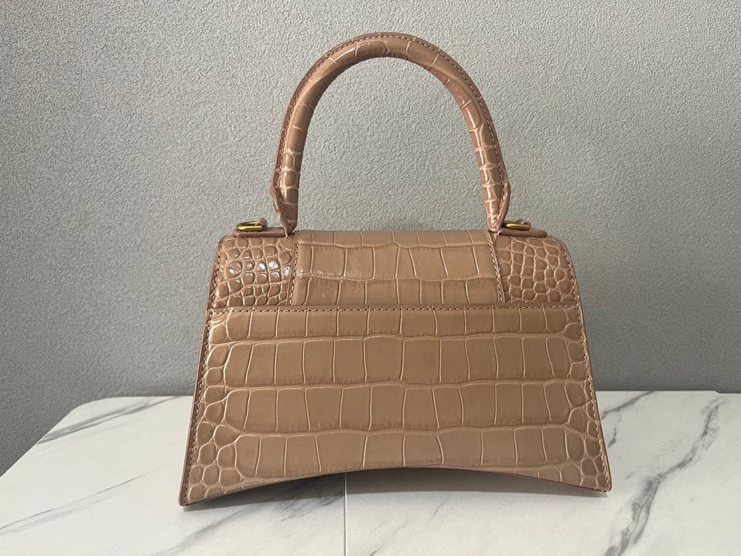 【極美品】BALENCIAGA HOUR GLASS トップハンドル SMALL