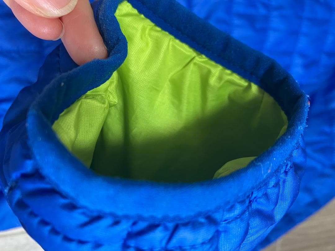 patagonia ナノパフ フーディ メンズ　L ジャケット 青 パタゴニア