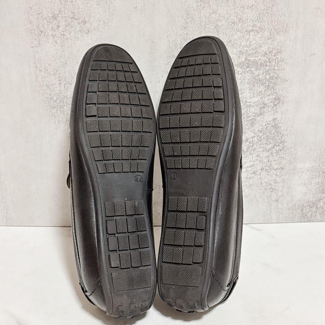 美品 アルフレッドバニスター スタンダードドライビングシューズ レザー ブラック