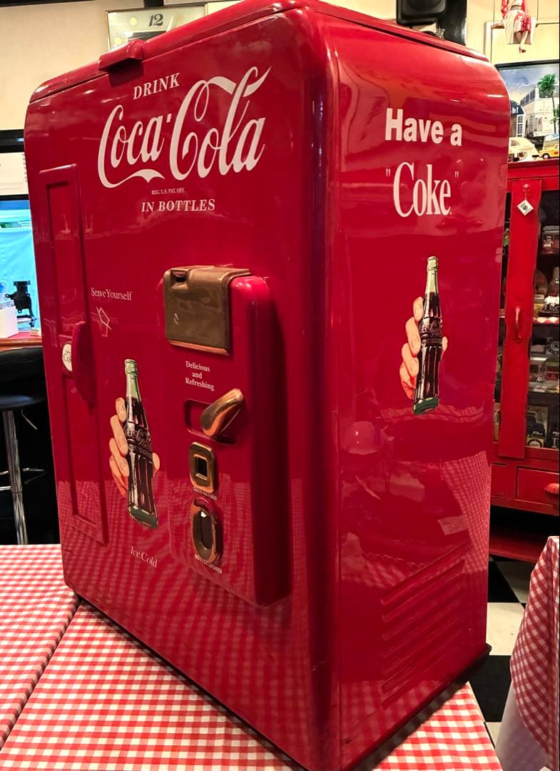 コカコーラ　クーラーボックス　ビンテージ　アメリカン雑貨
