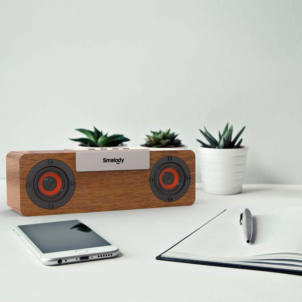 10W ワイヤレススピーカー 木製