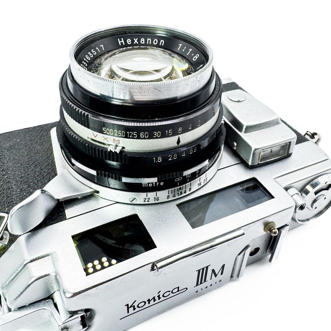 ABランク 整備済み Konica ⅢM レンジファインダー 3ヶ月動作保証付き
