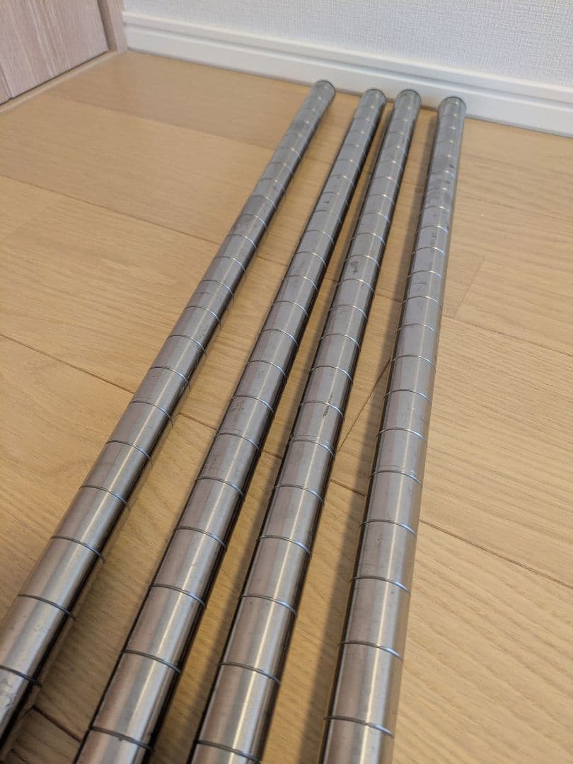 ホームエレクター　ポール　4本　190cm