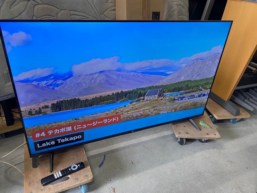 TCL チューナーレステレビ GoogleTV 50インチ2024年