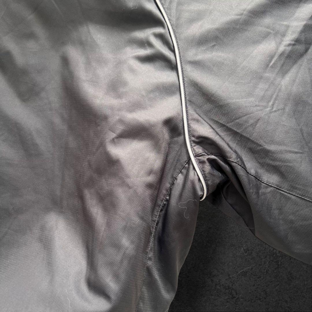 00s nike 短丈 マンチェスターU ナイロンジャケット　ドローコード　L