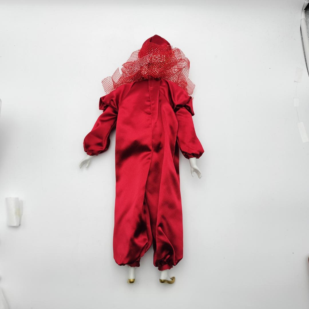 【極美品】1986年製 三協 陶器製 ピエロ人形 52cm ビスクドール風