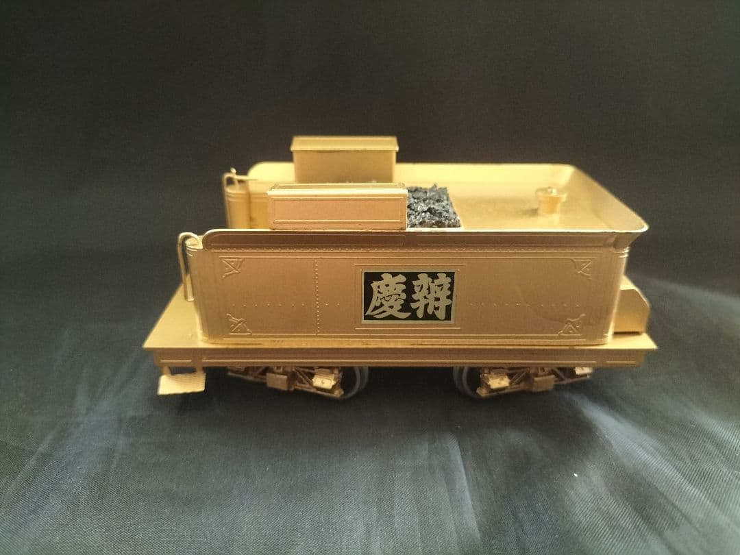 蒸気機関車 弁慶号 H.K PORTER【レール基台・ケース付】