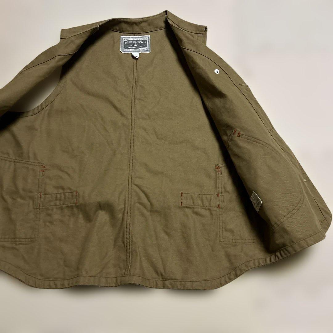 PHERROW'S ベスト サイズ42 一瞬セール