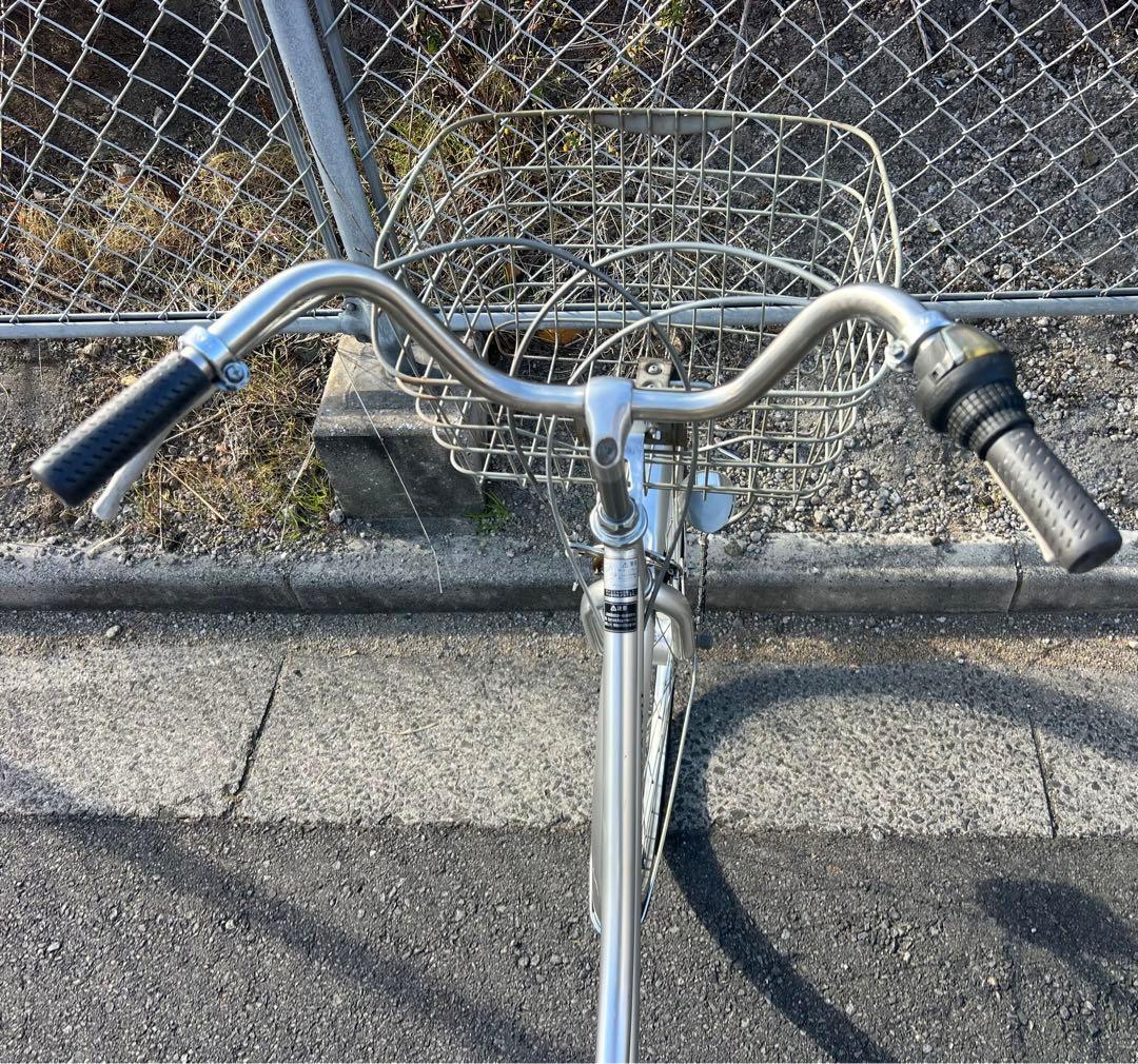 サイクル自転車27インチオートライト付き関東圏配送可能