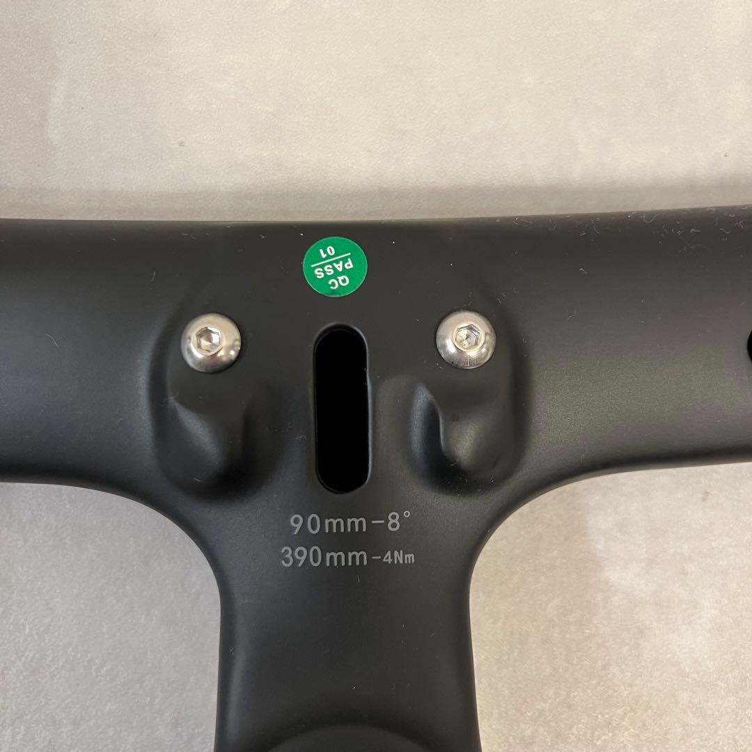 ATTAQUE ステム一体型カーボンハンドル GUST完成車取り外し品