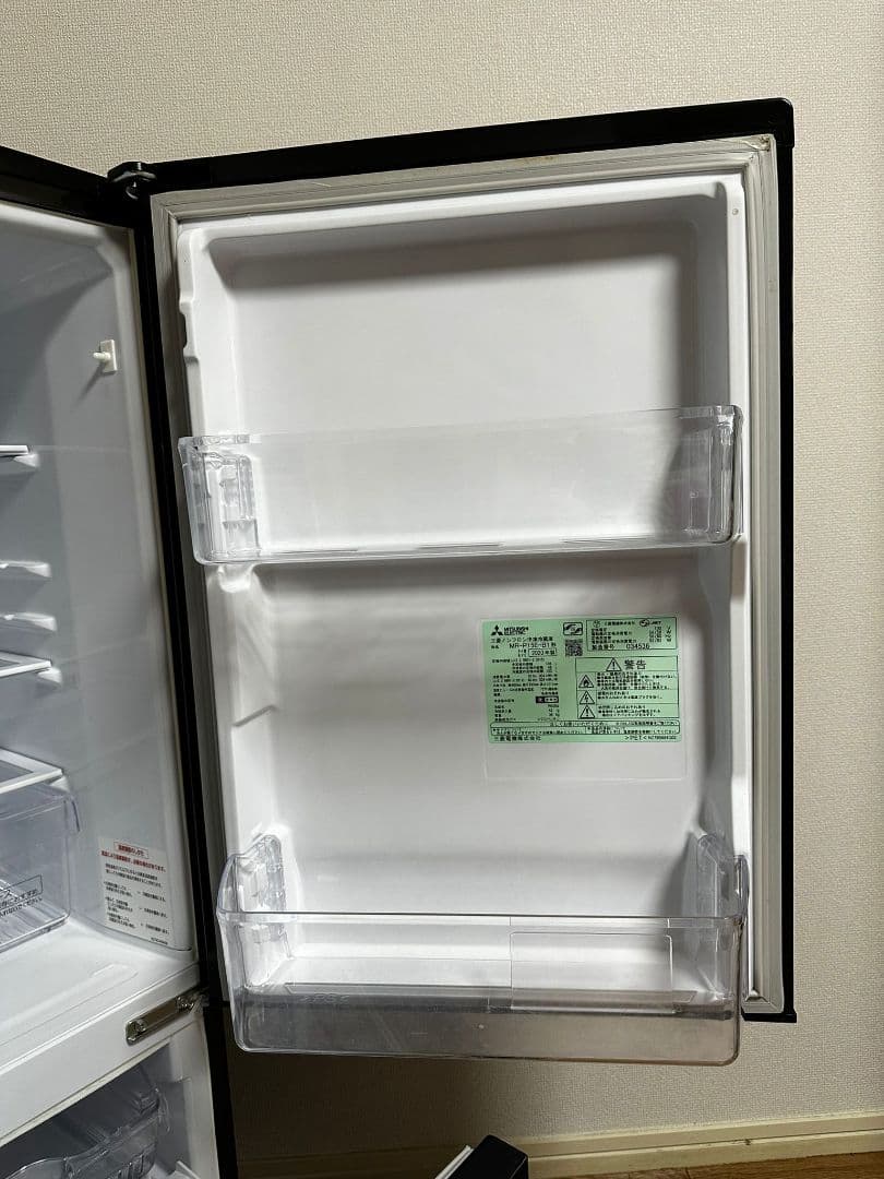 冷凍冷蔵庫 146L 三菱ノンフロン