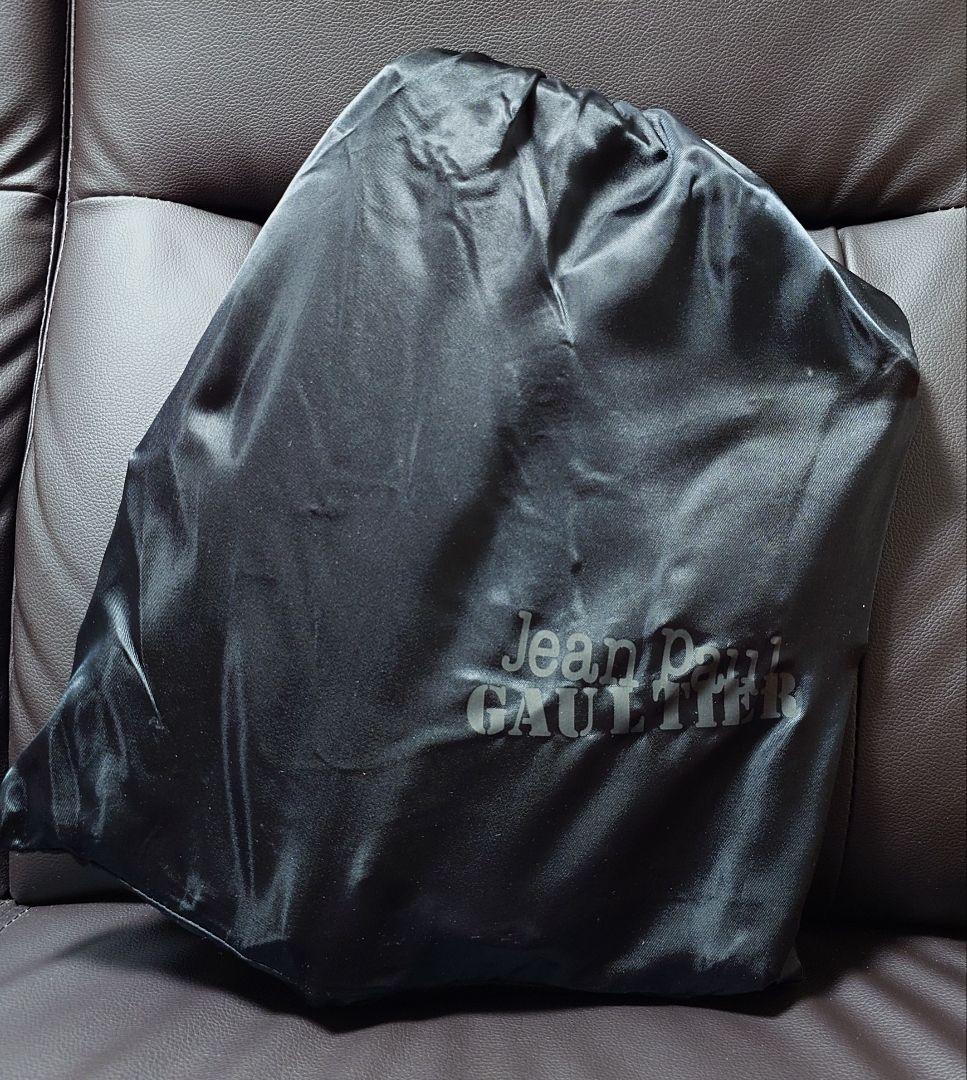 【GAULTIER】がま口レザーバッグ 袋付き