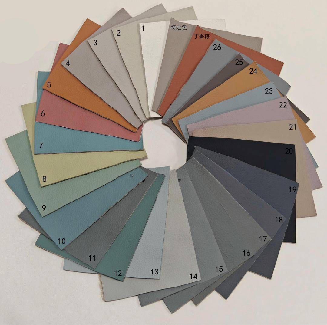 ブラウンレザーL字型ソファ　3人掛け・4人掛け