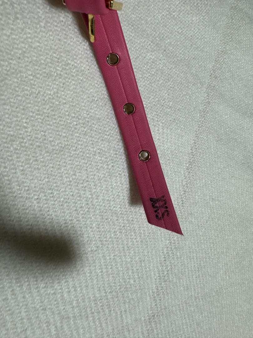 ファーがキュートなイタリア製のハーネス＆リードXXS美品