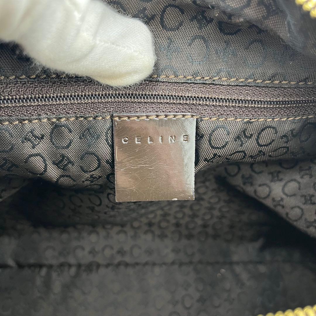 CELINE セリーヌ ハンドバッグ ハラコ トリオンフ C