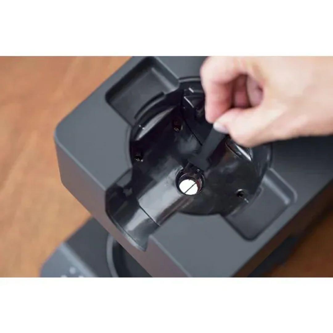 ★カフェバッハ監修★全自動ミル付きコーヒーメーカー 3杯用 ブラック