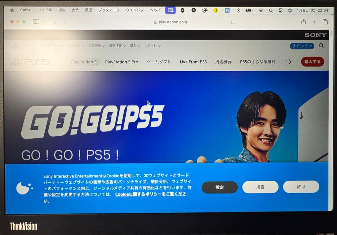 Lenovo ThinkVision M14d 保証付美品