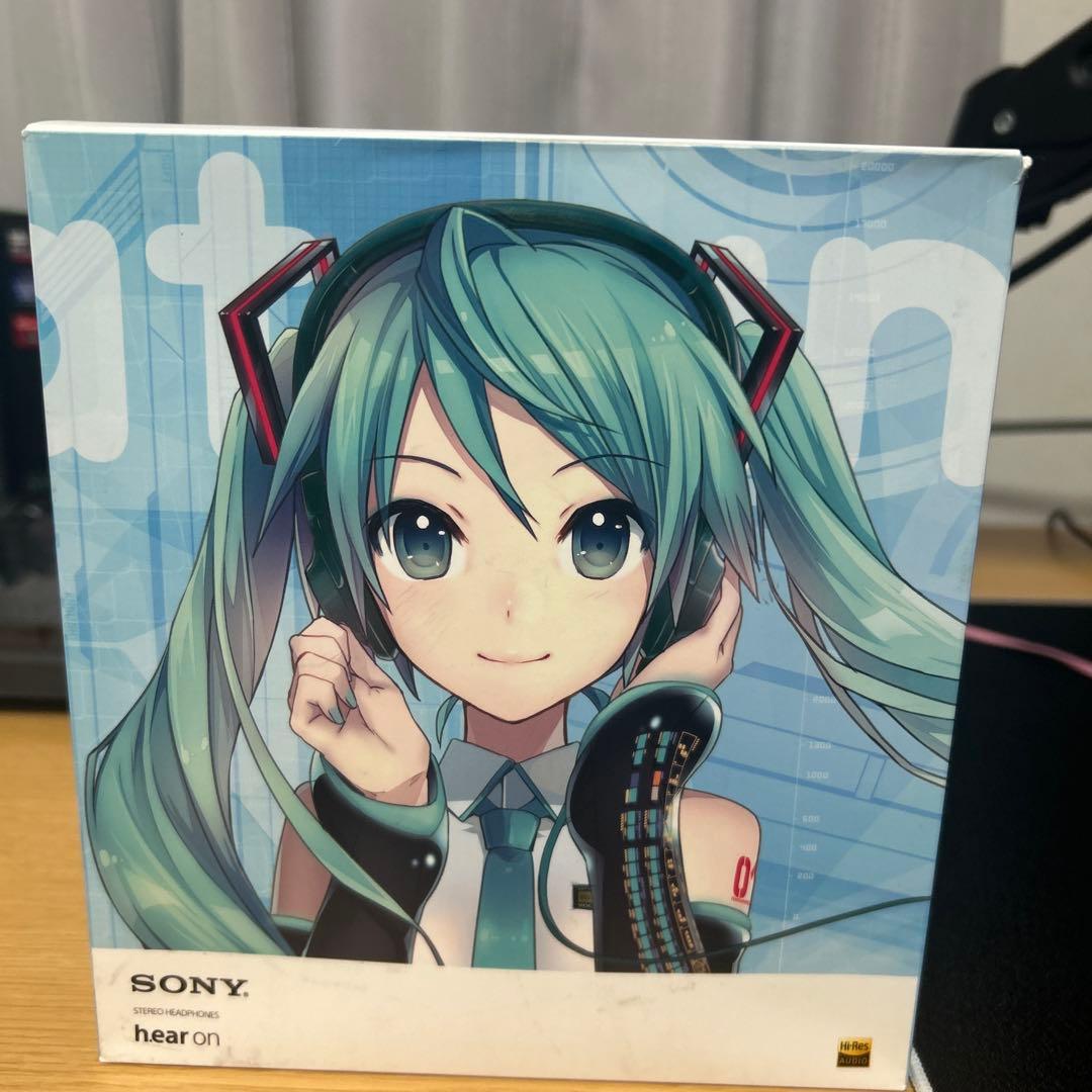 sony初音ミクヘッドホン