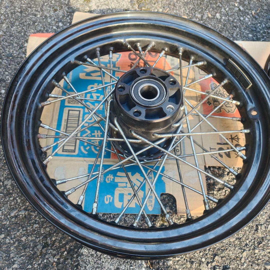 スポーツスター 09 純正スポークホイール フロントのみ