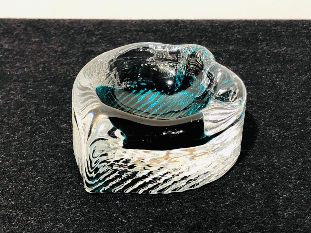 BARBINI MURANO ヴィンテージ ベネチアングラス 小物入れ トレー