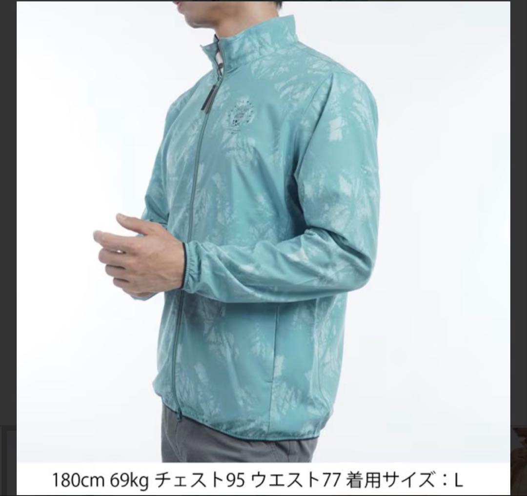 春物【トラヴィスマシュー】ライトジャケット Ｌサイズ ブルー