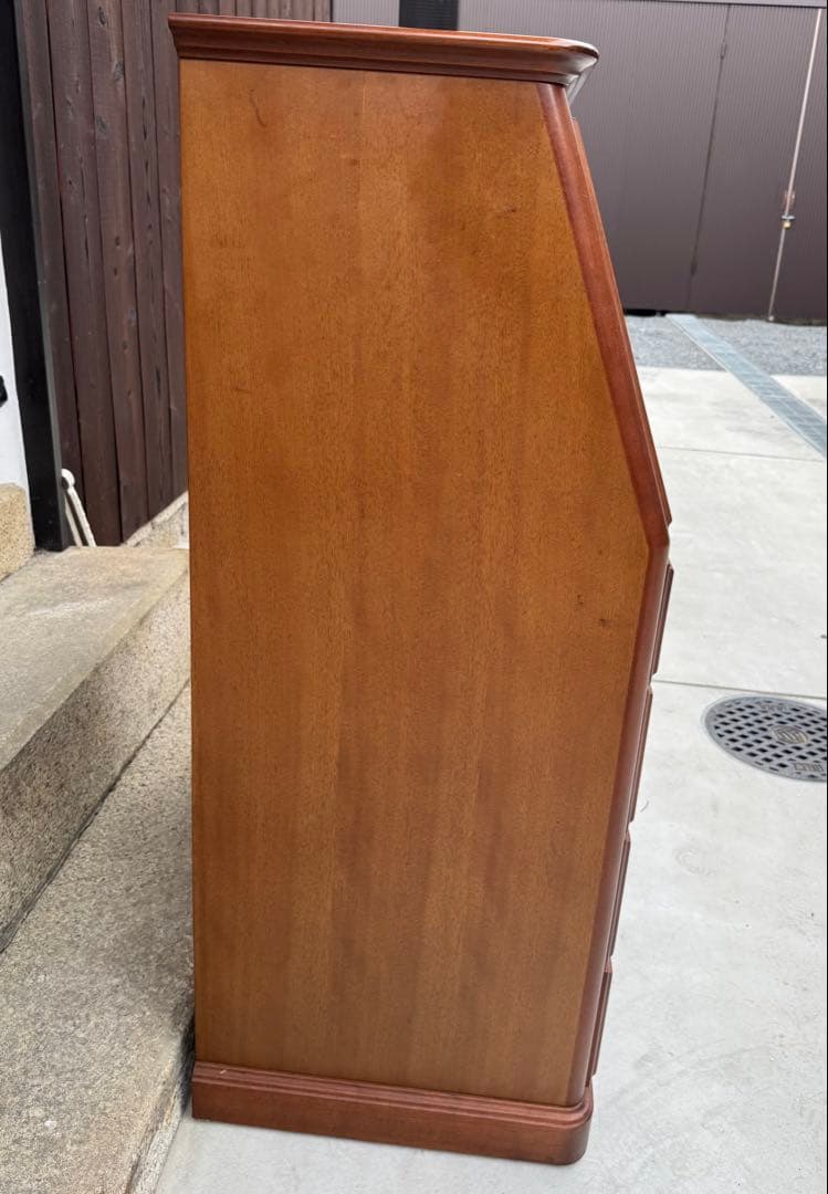 送料込 アンティーク ライティングビューロー ビューロー 机 レトロ ヨーロッパ