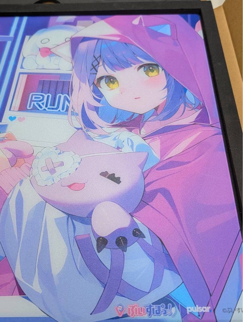 ぶいすぽ　ガラスマウスパッド　紫宮るな