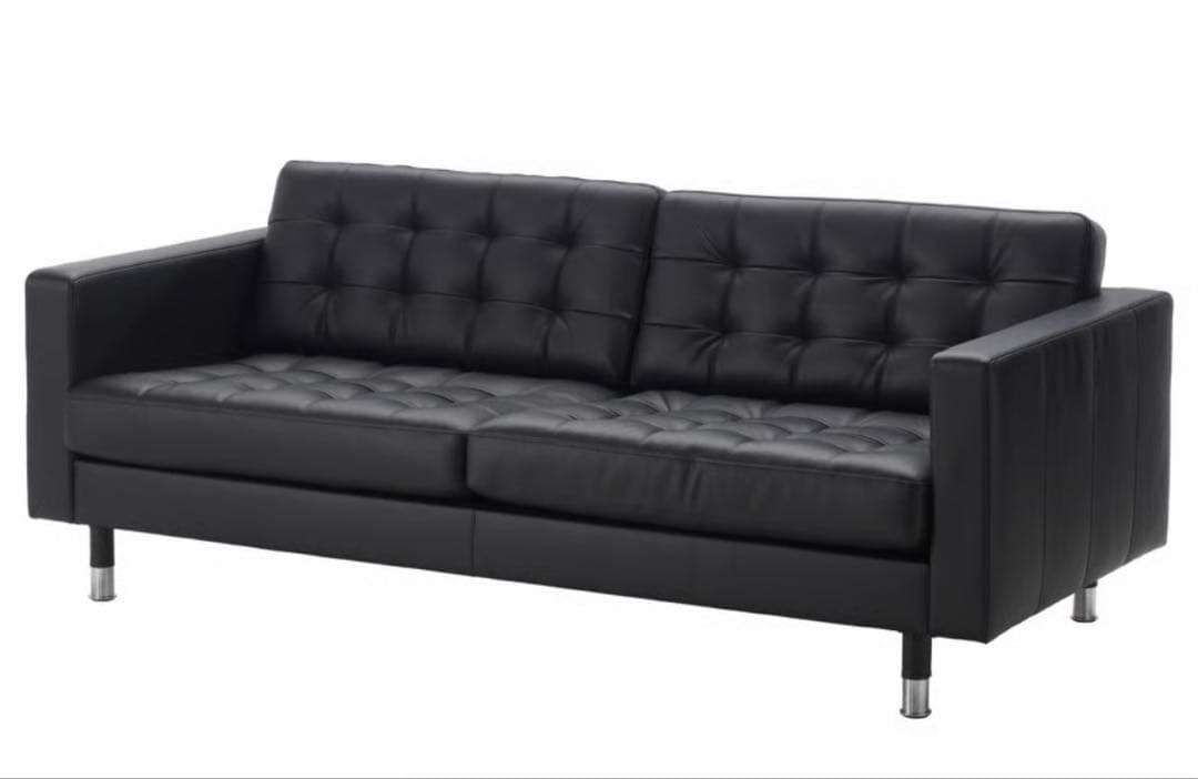 IKEA ソファ　ブラック