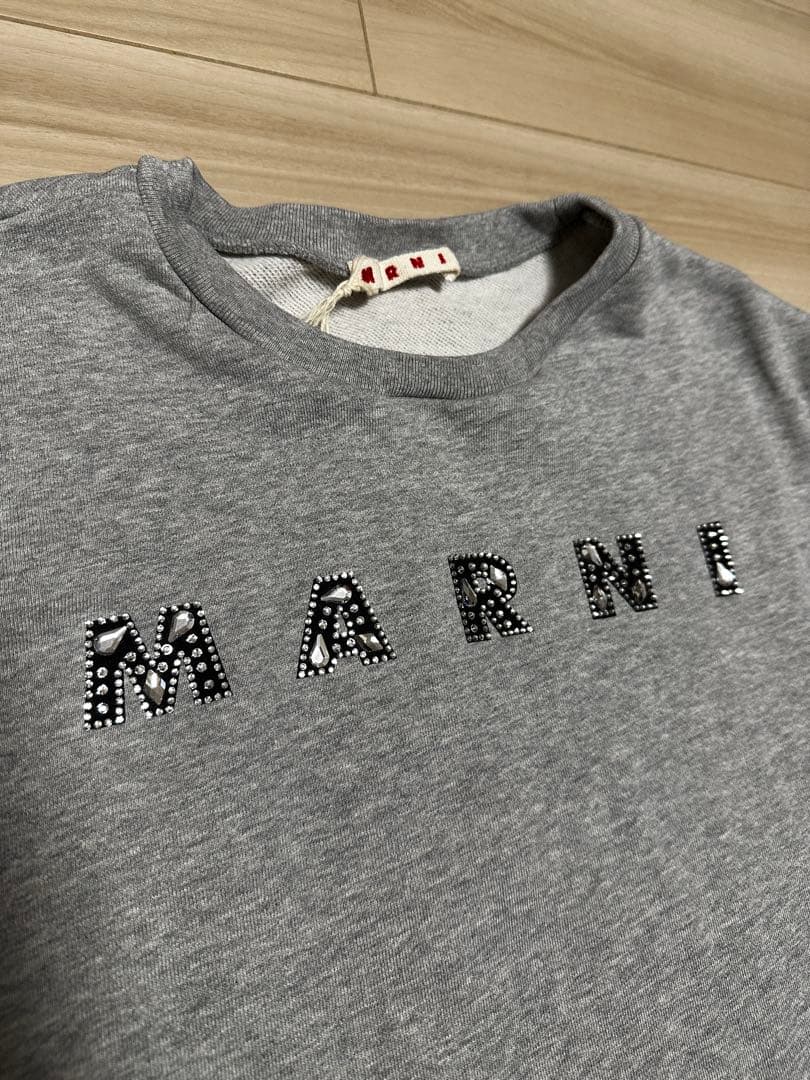 【新品同様】MARNIスウェット グレー 大人S相当 定価¥33000