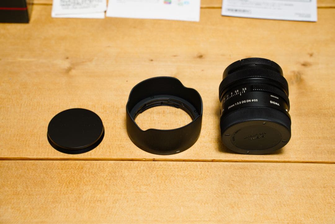 LUMIX S9＋SIGMA 24mm F3.5 DGDN＋おまけ