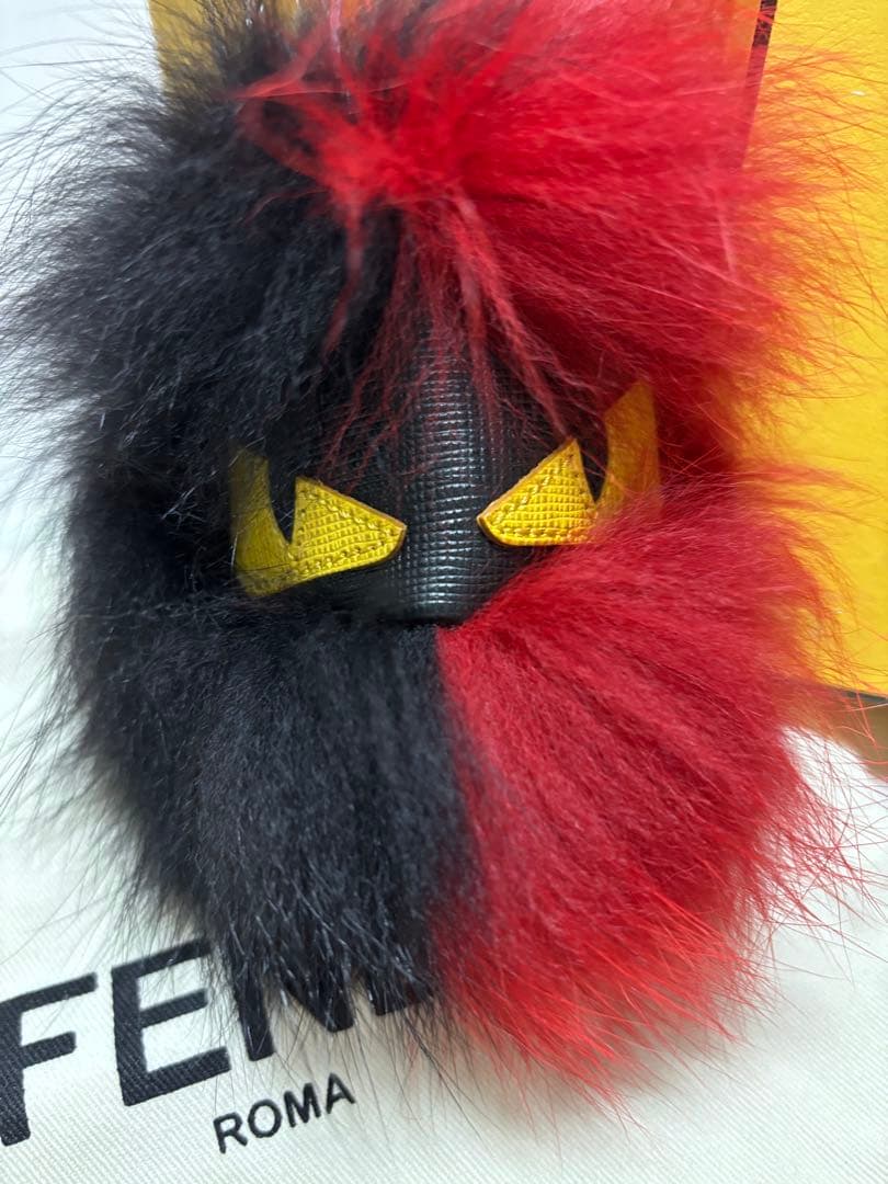 【美品】FENDI フェンディ モンスター バッグチャーム