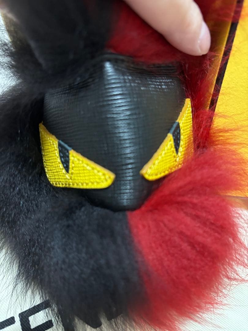 【美品】FENDI フェンディ モンスター バッグチャーム