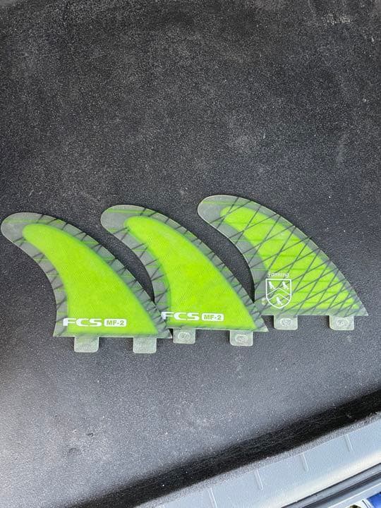 最終値下　aviso製 bd3 サーフボード　ファンボード　カーボンフィン