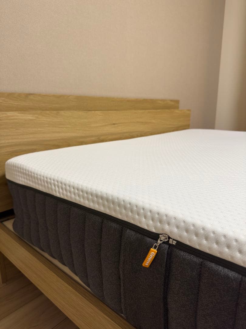 18.5万→3.3万円 エマハイブリッドV2ダブル+棚付きベッド 東京自取限定