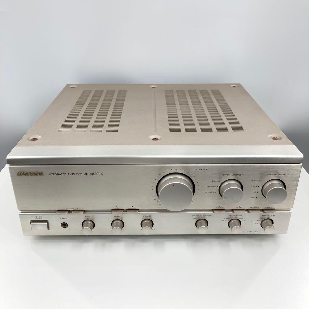 SANSUI サンスイ プリメインアンプ AU-α607KX 音出しOK 現状品