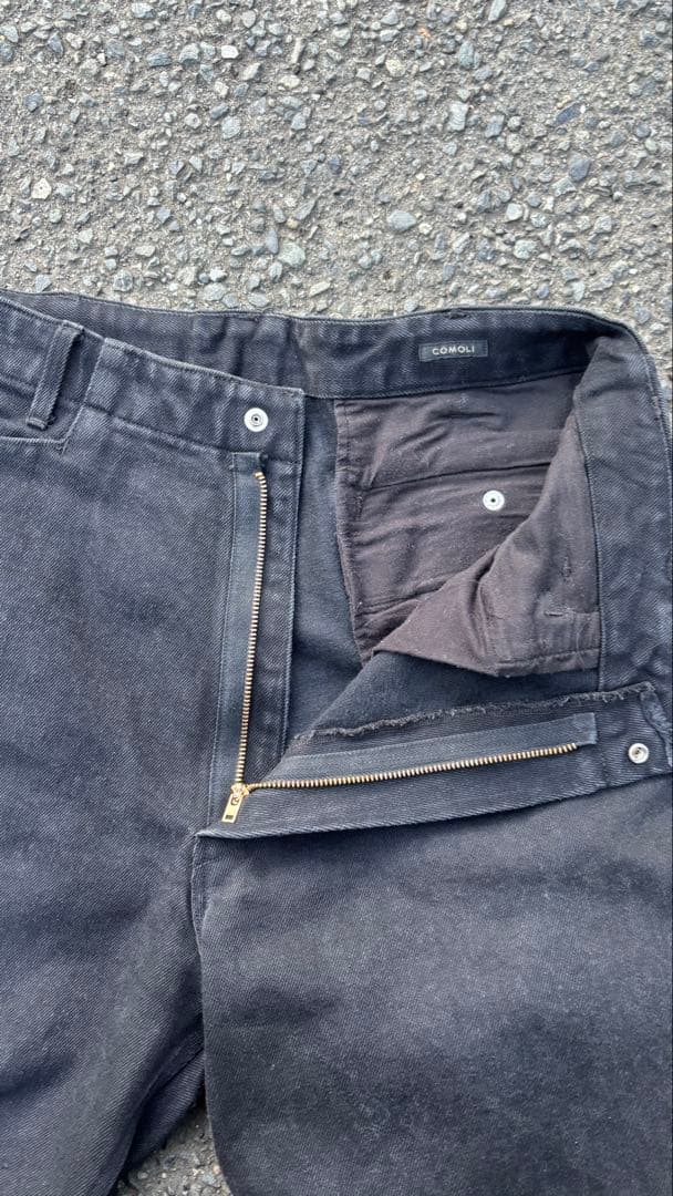 直営 松本店限定 25AW COMOLI Denim work pants 2