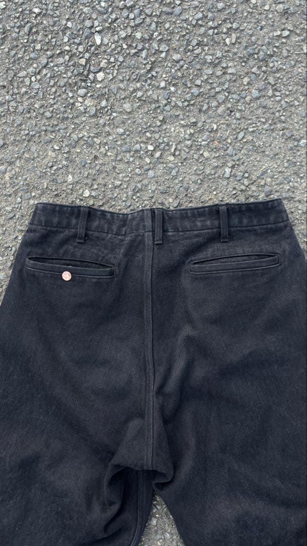 直営 松本店限定 25AW COMOLI Denim work pants 2