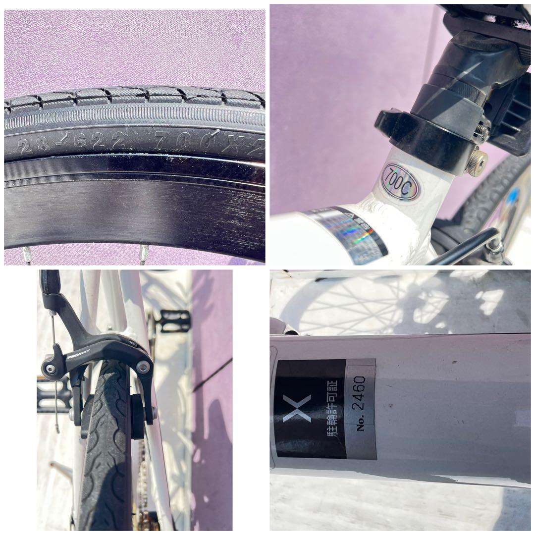 CINOVER NERO ホワイト ロードバイク