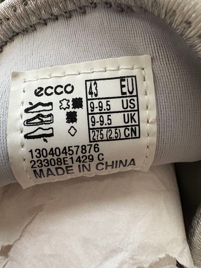 ECCO GOLF BIOM C4 ホワイト 43