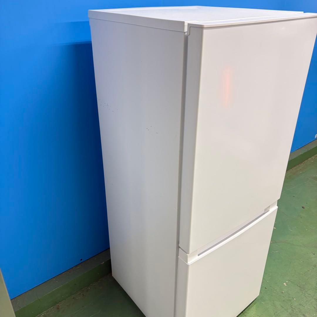 637 ホワイトカラー冷蔵庫 100L強　小型　一人暮らし　2ドア　関東配送無料