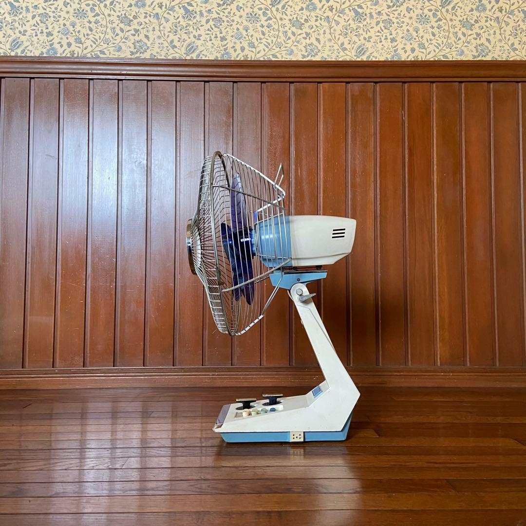 昭和レトロ　扇風機　三菱　ビンテージ　卓上扇