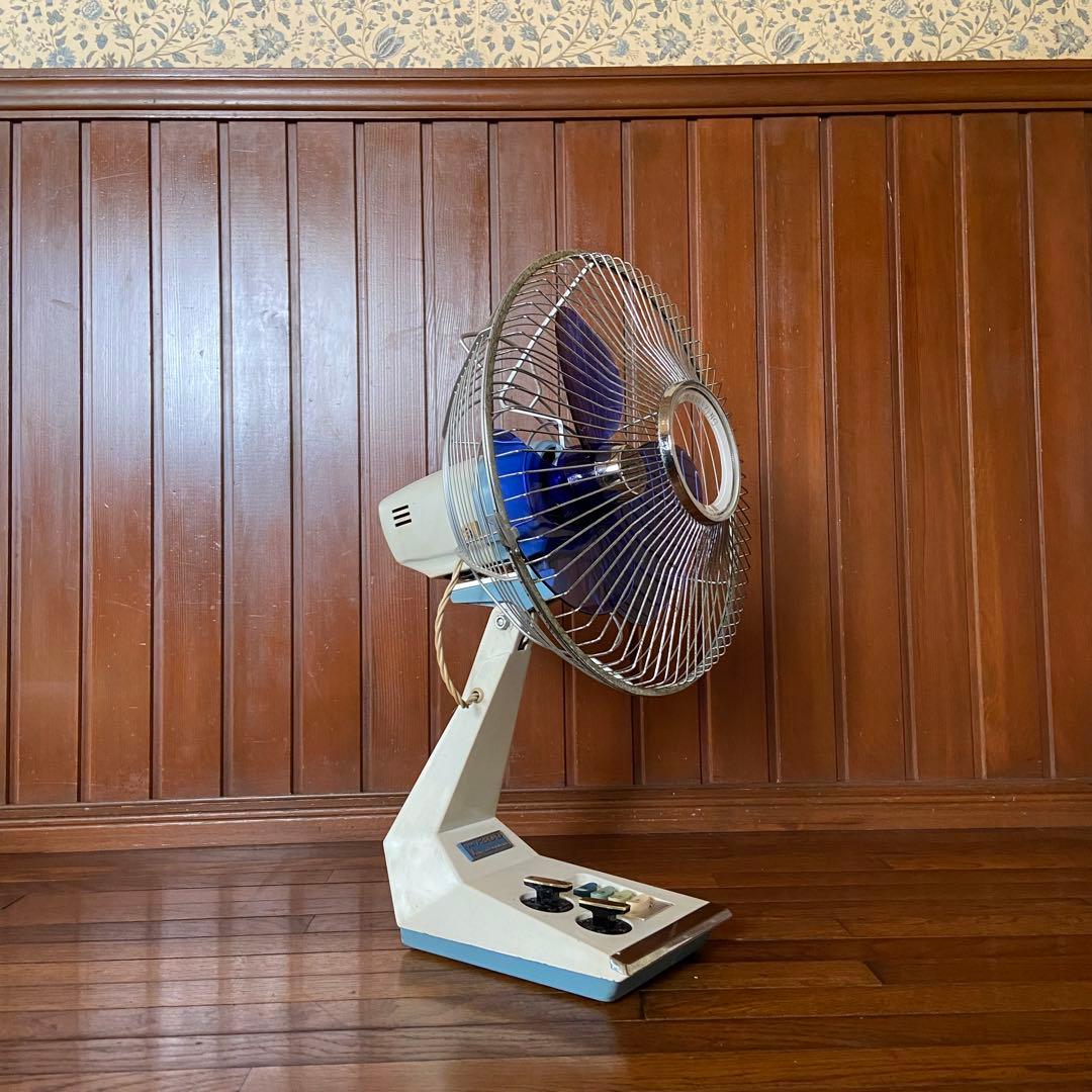 昭和レトロ　扇風機　三菱　ビンテージ　卓上扇