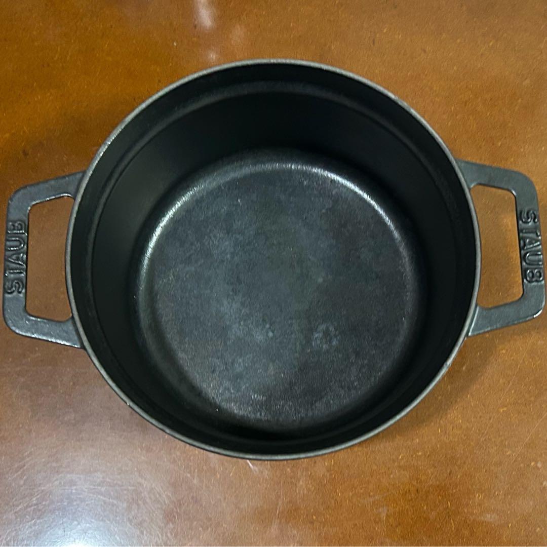 ストウブ STAUB 鍋 ブラック 20cm