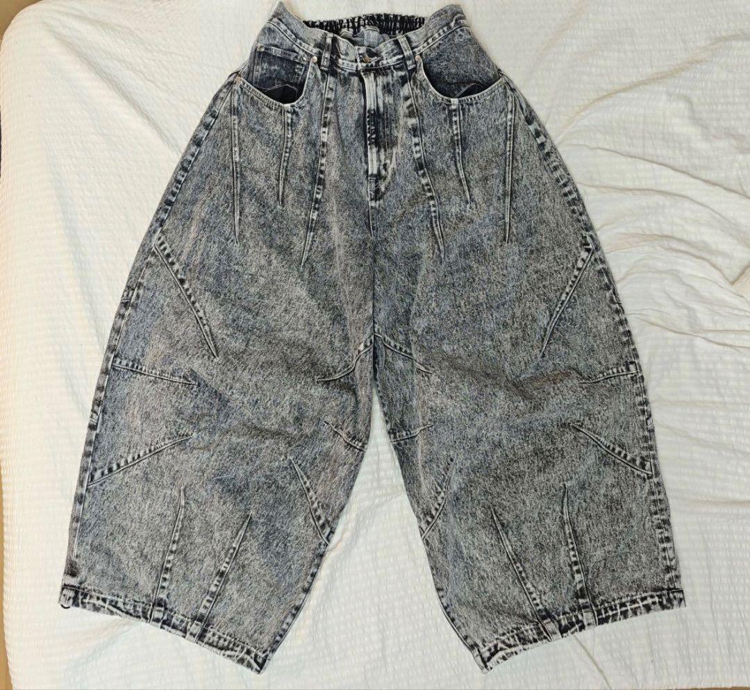 パンツ Maison Special Prime-Wide Denim Balloon