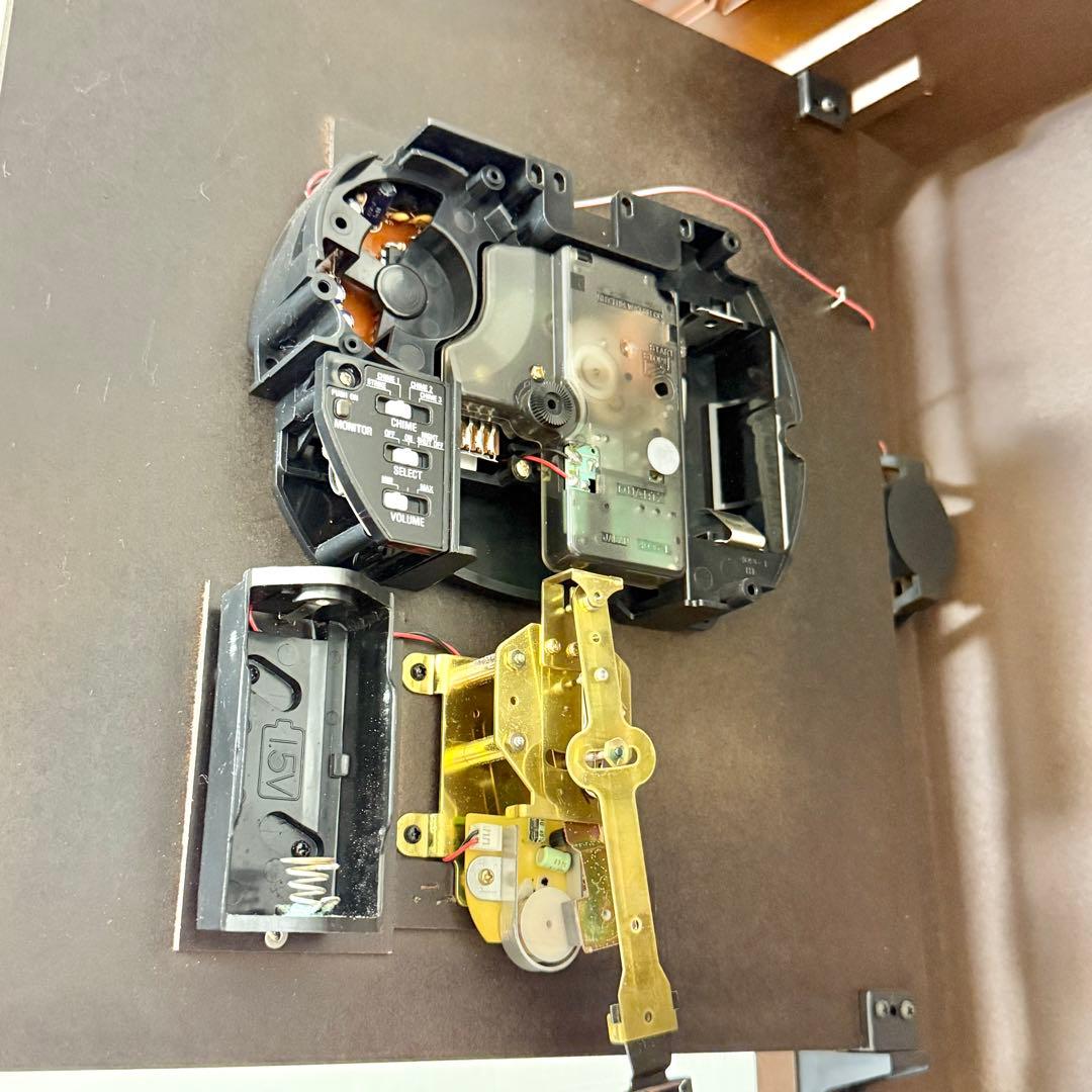 【動作確認済】シチズン CITIZEN 振り子時計 柱時計 4MJ607NC