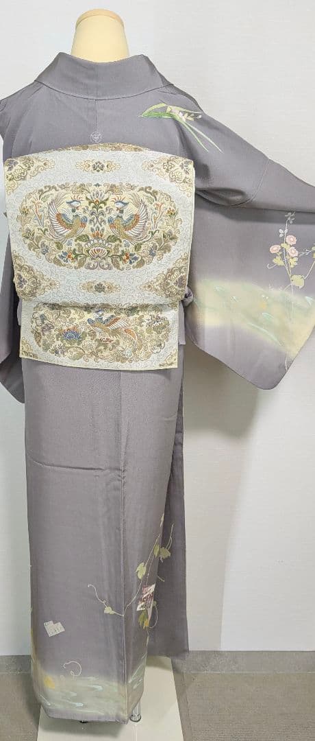 678　刺繍一つ紋入り　トールサイズ　　附下げ訪問着