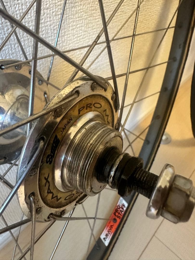 araya pro stuff × スズエ NJS ホイール ピスト用